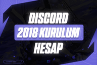 [HERŞEYİ DEĞİŞEN] Discord 2018 Hesap