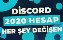 ⭐ [Herşeyi Değişen] Discord 2020 Hesap ⭐
