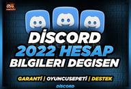 ⭐[HERŞEYİ DEĞİŞEN] Discord 2022 Hesap⭐