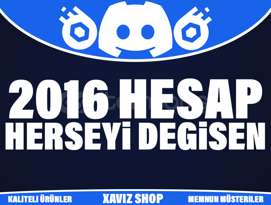 ❤️2016 Kurulum⭐Herşeyi Değişen⭐Discord Hesap❤️ ❤️2016 Kurulum⭐Herşeyi Değişen⭐Discord Hesap❤️