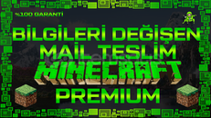 BANSIZ⭐️Herşeyi Değişen✅MC Premium Java+Bedrock