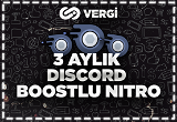 4X Boost | 2 Adet 3 Aylık Discord Nitro|Anlık