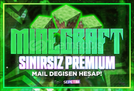 ⭐️Herşeyi Değişen |Minecraft premium✅BANSIZ✅