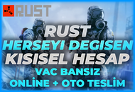 ⭐️[HERŞEYİ DEĞİŞEN] RUST BANSIZ+SIFIR HESAP⭐️