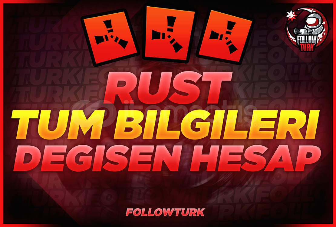 RUST ⭐HERŞEYİ DEĞİŞEN SIFIR HESAP⭐ RUST ⭐HERŞEYİ DEĞİŞEN SIFIR HESAP⭐