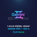  HESABINIZA | 1 Aylık Google Gemini Pro | Keyli