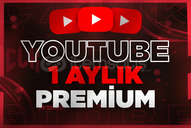 Hesabınıza | 1 Aylık Youtube Premium + Garanti Hesabınıza | 1 Aylık Youtube Premium + Garanti