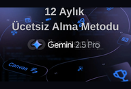 KENDİ HESABINIZA 12 AYLIK GEMİNİ PRO ALMA METODU