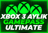 ⭐[HESABINIZA] 3 AYLIK XBOX GAMEPASS ULTİMATE 