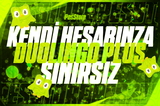 ⭐[HESABINIZA] DUOLINGO PLUS-SINIRSIZ⭐
