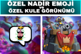 ⭐HESABINIZA ÖZEL NADİR EMOJİ ve KULE GÖRÜNÜMÜ 