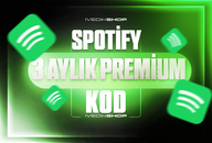 ⭐[HESABINIZA] Spotify 3 Aylık Premium Kod