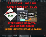 HESABINIZDA W16 MOTOR KİLİDİ AÇILIR