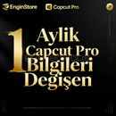 Hesap Bilgisi Değişen 1 Aylık Capcut Pro