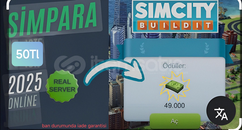 SimCity 48 bin yeşil para atılır.