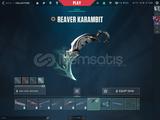 hesapta 30 skin vardır