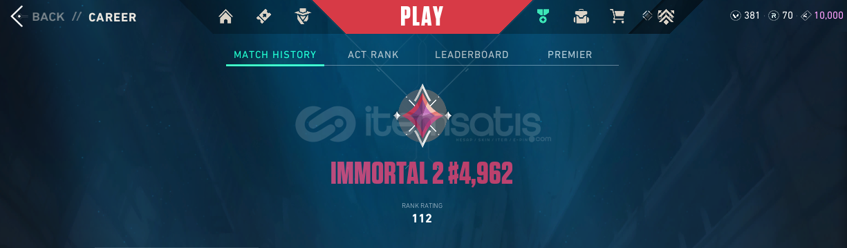 HESAPTA YOK YOK TR'NİN EN DOLU IMMO HESABI!!! HESAPTA YOK YOK TR'NİN EN DOLU IMMO HESABI!!!