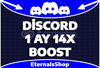 ⭐HIZLI | 1 Aylık Discord 14x Boost⭐