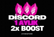 ⭐HIZLI | 1 Aylık Discord 2x Boost
