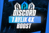 ⭐HIZLI | 1 Aylık Discord 4x Boost⭐