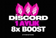 ⭐HIZLI | 1 Aylık Discord 8x Boost