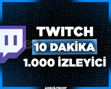 ⭐️[HIZLI]⭐️ 10 Dakika 1.000 İzleyici | Twitch