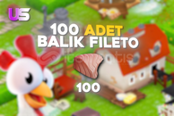⭐[HIZLI] 100 ADET BALIK FİLETO