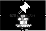 [GARANTİ] 100 Pinterest Beğeni