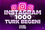 ⭐[HIZLI] 1000 ADET TÜRK BEĞENİ⭐