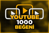 [HIZLI] 1000 BEĞENİ YOUTUBE