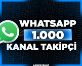 ⭐️[HIZLI]⭐️ 1.000 Kanal Takipçi | WhatsApp