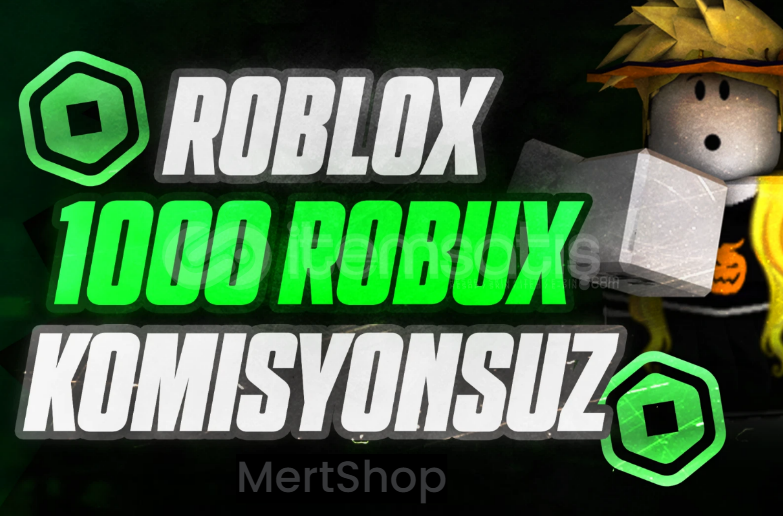⚡HIZLI | 1000 Robux - KOMİSYONSUZ⚡ ⚡HIZLI | 1000 Robux - KOMİSYONSUZ⚡