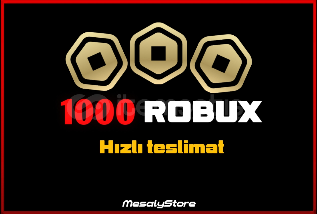 ⭐Hızlı | 1000 Robux Komisyonsuz ⭐Hızlı | 1000 Robux Komisyonsuz