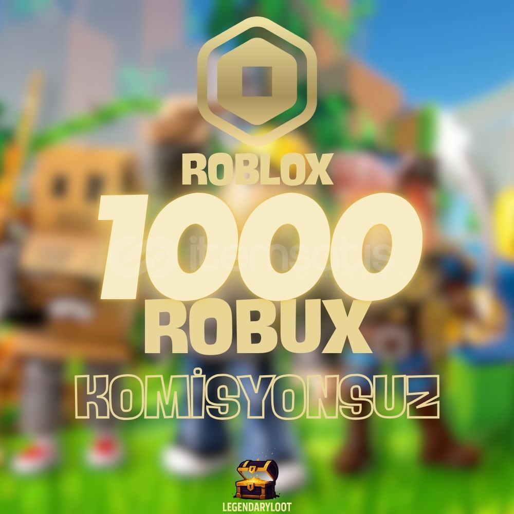 ⭐ HIZLI | 1000 Robux - KOMİSYONSUZ ⭐ ⭐ HIZLI | 1000 Robux - KOMİSYONSUZ ⭐