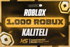 ⭐[HIZLI] 1000 ROBUX KOMİSYONSUZ⭐