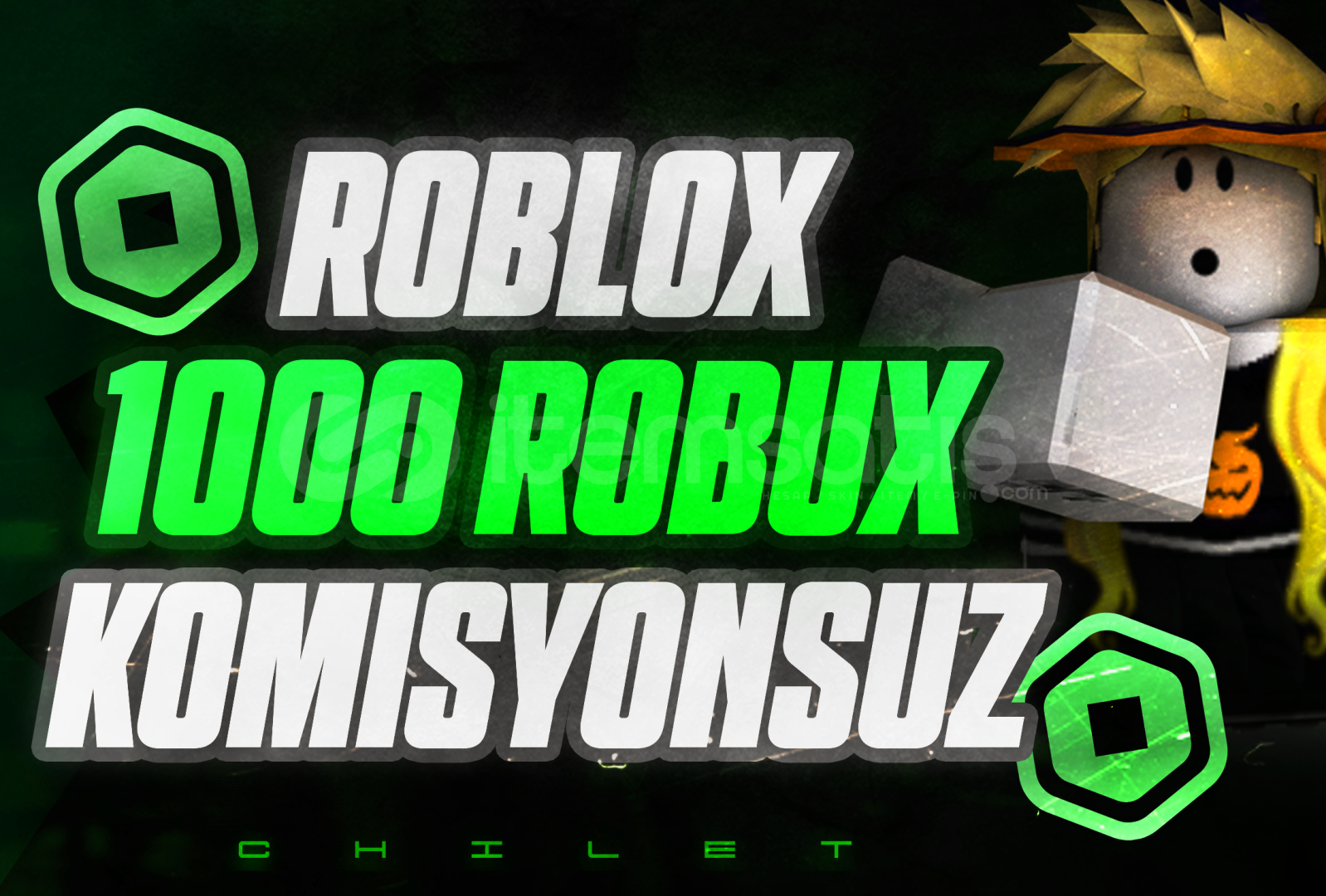 ⚡HIZLI | 1000 Robux - KOMİSYONSUZ⚡ ⚡HIZLI | 1000 Robux - KOMİSYONSUZ⚡
