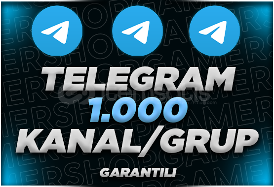 ⭐HIZLI⭐ 1000 TELEGRAM KANAL/GRUP ÜYESİ ⭐HIZLI⭐ 1000 TELEGRAM KANAL/GRUP ÜYESİ