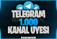⭐[HIZLI] 1000 TELEGRAM ÜYE⭐