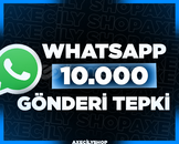 ⭐️[HIZLI]⭐️ 10.000 Gönderi Tepki | WhatsApp