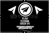 [GARANTİ] 10.000 TELEGRAM GERÇEK ÜYE