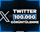 ⭐️[HIZLI]⭐️ 100.000 Görüntülenme | Twitter (X)