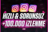 [HIZLI] 100.000 İZLENME⭐️ İNSTAGRAM⭐️SORUNSUZ