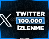 ⭐️[HIZLI]⭐️ 100.000 İzlenme | Twitter (X)