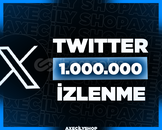 ⭐️[HIZLI]⭐️ 1.000.000 İzlenme | Twitter (X)