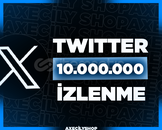 ⭐️[HIZLI]⭐️ 10.000.000 İzlenme | Twitter (X)