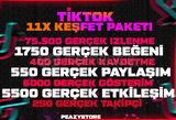 ⭐GARANTİLİ | 11X TİKTOK KEŞFET PAKETİ 4 | ⭐