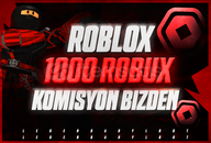 ⭐ [1429] 1000 Robux - Komisyon Bizden ⭐ | Süper Hızlı Teslim