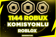 ⚡HIZLI (1144) 800 Robux - Komisyonlu⚡