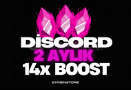 ⭐HIZLI | 2 Aylık Discord 14x Boost