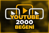 [HIZLI] 2000 BEĞENİ YOUTUBE